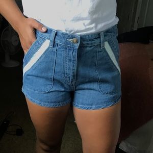 Free People Mid Rise Shorts